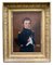 Portrait of Empire Soldier, Early 1800s, Oil on Canvas, Framed 1