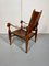 Safari Chair in Leather by Kaare Klint 4