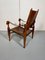 Safari Chair in Leather by Kaare Klint, Image 4