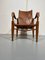 Safari Chair in Leather by Kaare Klint 10