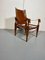 Safari Chair in Leather by Kaare Klint 22