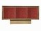 Red Velvet Sideboard by Mascia Meccani for Meccani Design, 2023, Image 1