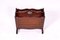 Magazine Rack in Mahogany and Vienna Straw, 1950, Image 1