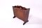 Magazine Rack in Mahogany and Vienna Straw, 1950 3