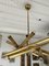 Italian Brass Sputnik Fireworks Pendant Lamp from Stilnovo. 1950s 8