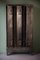 Vintage Schrank aus Messing & Metall, 1930er 2