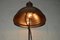 Braune Vintage Metall Lampe 7