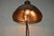 Braune Vintage Metall Lampe 6