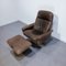S50 Lounge Chair and Ottoman from De Sede, 1970s 1