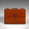 Antiker englischer Cribbage Spielkoffer, 1910er, 2er Set 6