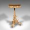 Antique Decorative Side Table, Continental, Lamp, Regency Revival, Victorian, 1890s 4