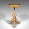 Table d'Appoint Décorative Antique, Continental, Lampe, Regency Revival, Victorien, 1890s 1