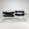 Wassily B3 Chairs by Marcel Breuer, 1980s, Set of 2 6