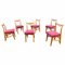 Vintage Chairs in Oak by Guillerme & Chambron for Votre Maison, 1970, Set of 6 1