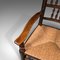 Antique Lancashire Oak Spindle Back Elbow Chair, Image 8