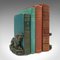 Antike englische Hundetürstopper oder Buchstützen aus Eisen, 1900er, 2er Set 10