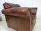 Distressed Tan Leather Armchair 3