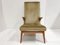 Mid-Century Chair in Wood and Velvet for Parker Knoll, 1950s 8