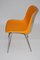 Orangenfarbener Vintage Stuhl, 1970er 2