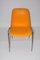 Orangenfarbener Vintage Stuhl, 1970er 1