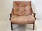 Mid-Century Hunter Lounge Chair in Leather, Rosewood & Teak by Torbjørn Afdal for Bruksbo, 1960 8