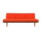 Svane Daybed in Orange Fabric by Ingmar Relling for Ekornes, 1960s, Image 1