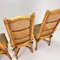 Vintage Rattan & Cane Dining Chairs, 1970s, Set of 4, Image 6