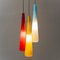 Lampe à Suspension à 3 Éclairages par Alessandro Pianon pour Vistosi, 1960s 2