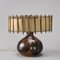 Enamelled Sandstone Table Lamp, 1960 1
