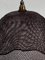 Rattan & Wicker Webbing Beehive Hanging Lamp, 1930s, Image 7