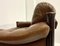Set of Mid-Century Scandinavian Safari Leather Lounge Chairs by Torbjorn Afdal for Bruksbo, Norway, 1960s, Image 2