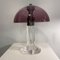 Acrylic and Steel Lamp, Italy, 1970s, Image 1