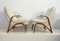 Mid-Century Konkav Lounge Chairs by Paul Bode for Deutsche Federholzgesellschaft, 1950s, Set of 2 15
