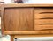 Vintage Danish Teak Sideboard with Sliding Doors from H.P. Hansen, 1960s 18