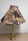 Vintage Adjustable Table Lamp in Brass & Fabric, 1980s 2