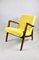 Polnischer Vintage Sessel in Gelb, 1970er 9