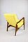 Polnischer Vintage Sessel in Gelb, 1970er 6