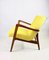 Fauteuil Vintage Jaune, Pologne, 1970s 10