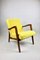Polnischer Vintage Sessel in Gelb, 1970er 1