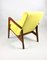 Vintage Polish Easy Chair in Yellow, 1970s, Image 8