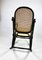 Vintage Black Rocking Chair attributed to Michael Thonet 10
