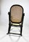 Vintage Black Rocking Chair attributed to Michael Thonet, Image 10