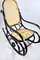 Vintage Black Rocking Chair attributed to Michael Thonet 2