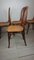Bistro Chairs in Caning and Curved Wood, 1920s, Set of 6 7