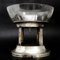 Art Deco Bowl on Stand from WWS Przemmet, Poland, 1950s 1