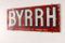 Vintage Advertising Sign for Byrrh, 1956 1