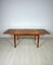 Mid-Century Teak Boat-Shaped Extendable Dining Table, 1960s 2