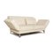 Cream Leather Two-Seater Sofa from Brühl & Moule 8