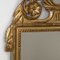 Small Louis XVI French Marriage Mirror with a Mirror Crest, 1890s 6