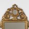 Espejo de matrimonio francés Luis XVI pequeño con escudo de espejo, década de 1890, Imagen 4